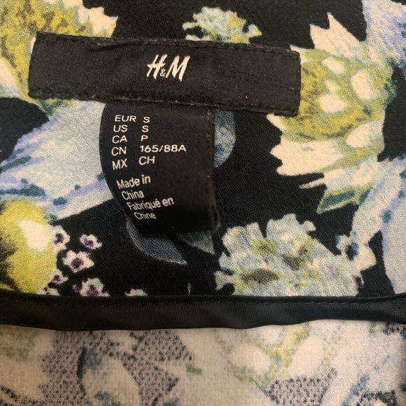 Small Oversized blazer floral print - Picture 3 of 3